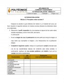 Principales redes sociales Actividad evaluativa