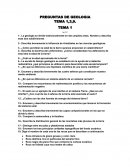 Preguntas de geología