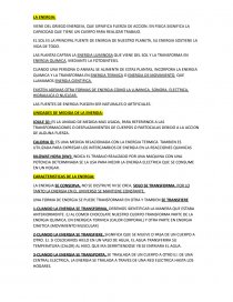 LA energia y sus variantes. Página 1