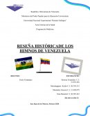 Reseña histórica de los Himnos de Venezuela