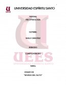 Ensayo sentido del tacto