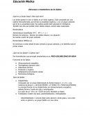 Educación médica. Estructura y metabolismo de los lípidos