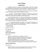 Plan de trabajo Cálculo 2