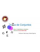 Teoría de conjuntos. Representación y conceptos iniciales