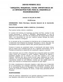 Importancia de la infraestructura para el desarrollo macrorregional