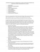 Factores que influyen en la separación de la familia