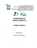 Problemario de Estadística