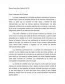 Derecho internacional. Actos Unilaterales de los Estados