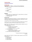 Derecho de la Seguridad Social. Seguros Sociales en México y su Número de Derechohabientes