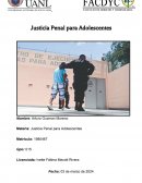 Justicia Penal para Adolescentes
