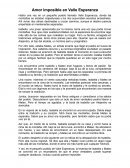 Amor imposible en Valle Esperanza
