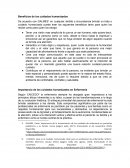 Beneficios del cuidados humanizados