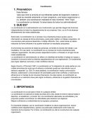 La coordinación. Optimización de Recursos y procesos