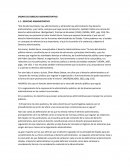 Ensayo de derecho administrativo