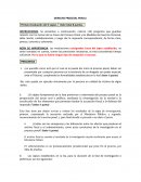 Derecho procesal penal I