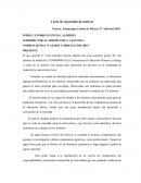 Carta de exposición de motivos