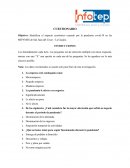 Cuestionario sobre el impacto económico causado por la pandemia covid-19 en las MIPYMES