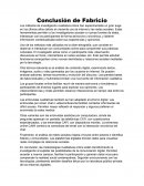 Conclusión de Fabricio. Los métodos de investigación cualitativa online