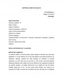 Historia clínica de adulto. Exploración de las áreas mentales