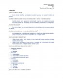 Cuestionario de ética. Ejercicios del libro