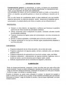 Actividades de crianza. La alimentación, el sueño y la higiene