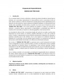 Propuesta de Emprendimiento: BODEGA MIS TRES HIJOS