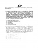Ejercicios de inventarios .Taller