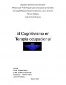 El cognitivismo en terapia ocupacional