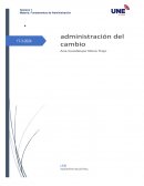 Fundamentos de Administración. El cambio organizacional