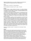 Determinación de un alcaloide (cannabis) en una muestra de orina por medio de pruebas presuntivas e inmunoensayo