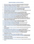 Preguntas sobre la historia de México