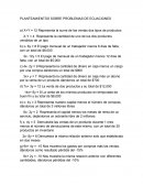 Planteamientos sobre problemas de ecuaciones