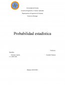 La probabilidad estadística, el teorema de Bayes y las distribuciones teóricas estadísticas