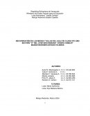 Recuperación de las mesas y sillas del aula de clase