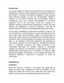 Parentezco y alimentos: Resumen Código Civil