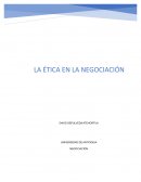 Ética en la negociación
