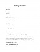 Texto argumentativo Caso: Bullying