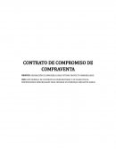 Contrato de compromiso de compraventa