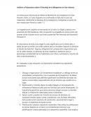 Análisis y propuestas sobre el Desalojo de la Megatoma en San Antonio