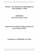 Informe de los requisitos técnicos del proyecto para la marca NOPE