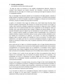 Presente, pasado, futuro. Tarea de literatura