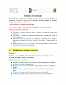 Estudio de mercado. Ciclo de vida de un producto