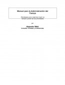 Manual de administración del tiempo