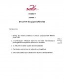 Desarrollo de equipos eficientes