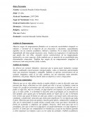 Informe análisis de personalidad, Análisis de Temperamento