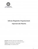 Informe Diagnóstico Organizacional: Supermercado Maurita