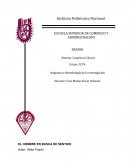 Metodología de la investigación. El hombre en busca de sentido