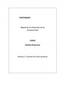 Formas de financiamiento. Consideración del financiamiento en la evaluación de proyectos