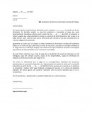 Aceptación de Renuncia Voluntaria Contrato de Trabajo