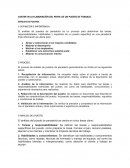 El análisis del puesto de panadería